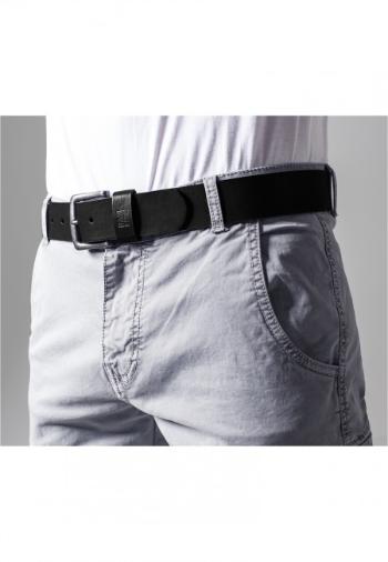 Urban Classics Leather Imitation Belt black - L