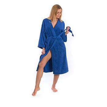 Interkontakt Dámský župan model KIMONO 03 Navy Blue