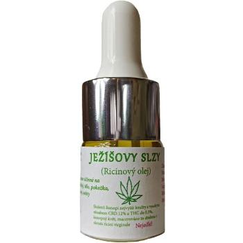 CBD konopí Meclov CBD RICINOVÝ OLEJ JEŽÍŠOVY SLZY 5 ML CBD Ricinový kosmetický olej, dummy, velikost