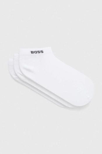 Ponožky BOSS 5-pack dámské, bílá barva, 50514840