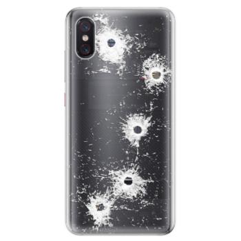 Odolné silikonové pouzdro iSaprio - Gunshots - Xiaomi Mi 8 Pro