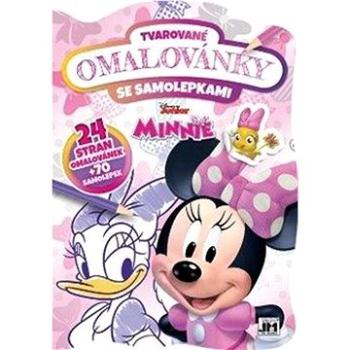 Tvarované omalovánky Minnie: se samolepkami (8595593831831)