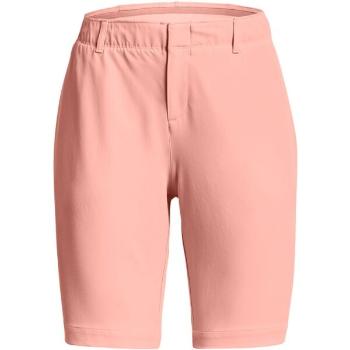 Under Armour LINKS SHORT Dámské golfové kraťasy, lososová, velikost