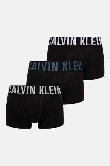 Boxerky Calvin Klein Underwear 3-pack pánské, černá barva, 000NB3608A