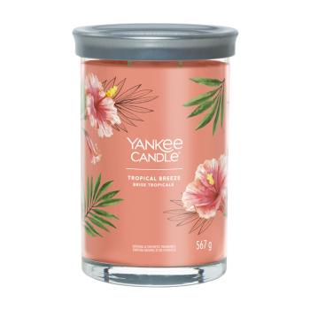 Yankee Candle Aromatická svíčka Signature tumbler velký Tropical Breeze 567 g