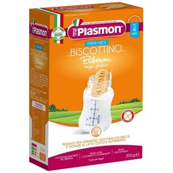 PLASMON moje první sušenky bezlepkové do lahvičky 200 g, 4m+ (8001040095454)