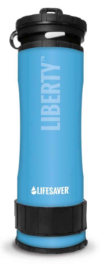 Lifesaver filtrační lahev na vodu liberty 400 ml modrá