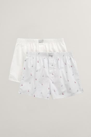 SPODNÍ PRÁDLO GANT BOXER SHORTS 2-PACK LIGHT BLUE