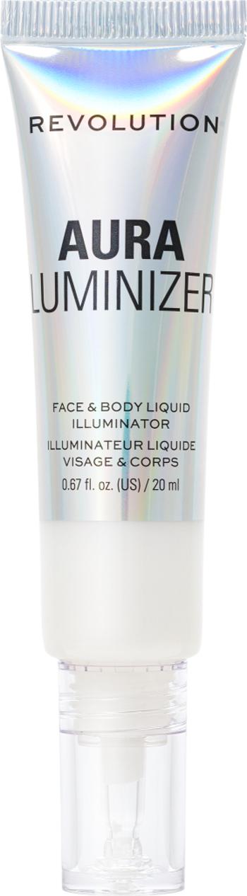 Revolution Rozjasňovač na obličej a tělo Aura Luminizer Mood Switch (Face & Body Liquid Illuminator) 20 ml