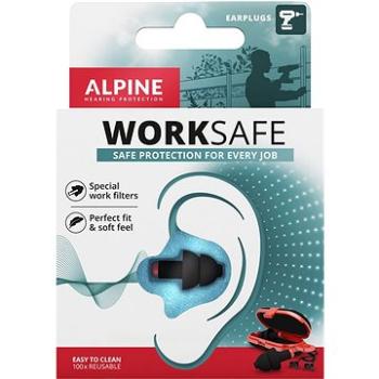 ALPINE WorkSafe  2021 - špunty do uší do hlučného pracovního prostředí (8717154023527)