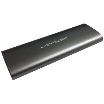 MBR LC Power Külső ház - USB 3.2 Type-C - NVMe vagy SATA M.2 - LC...