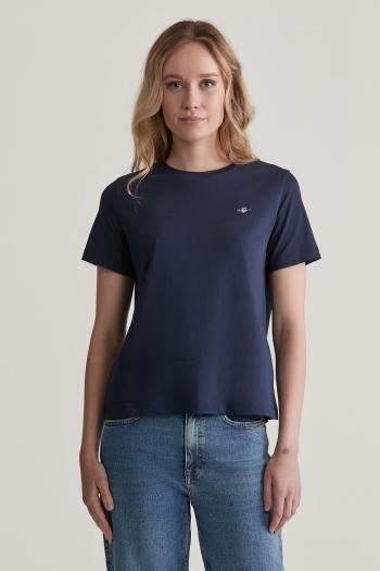 TRIČKO GANT REG SHIELD SS T-SHIRT EVENING BLUE