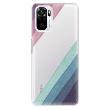 Odolné silikonové pouzdro iSaprio - Glitter Stripes 01 - Xiaomi Redmi Note 10 / Note 10S