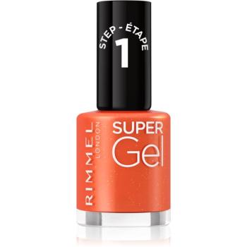 Rimmel Super Gel gelový lak na nehty bez užití UV/LED lampy odstín 096 Heatwave Away 12 ml