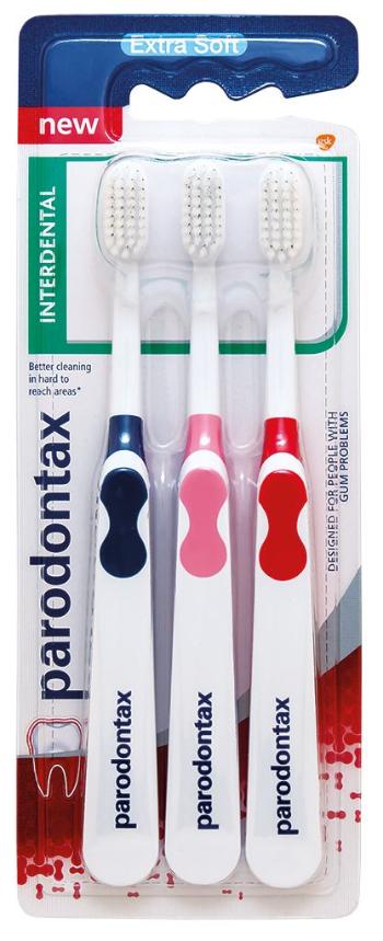 Parodontax Interdental Extra Soft zubní kartáček 3 ks