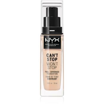 NYX Professional Makeup Can't Stop Won't Stop Full Coverage Foundation vysoce krycí make-up odstín 05 Light 30 ml