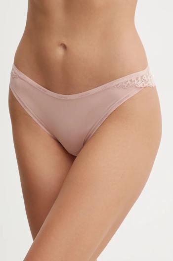 Kalhotky brazilky Calvin Klein Underwear růžová barva, 000QF7829E