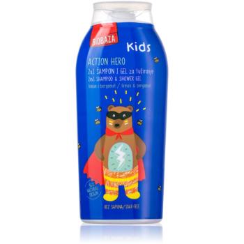 BIOBAZA Action Hero sprchový gel na tělo a vlasy pro děti 250 ml