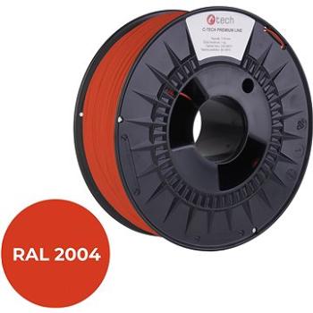 C-TECH filament PREMIUM LINE PLA oranžová pravá RAL2004 (3DF-P-PLA1.75-2004)