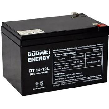 GOOWEI ENERGY OTL14-12, baterie 12V, 14Ah, DEEP CYCLE (OTL14-12)