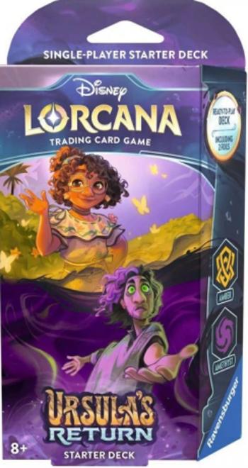 Disney Lorcana: Ursula's Return- Starter Deck Amber & Amethyst