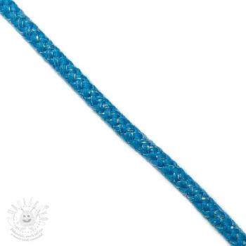 Šnůra Lurex 10 mm aqua