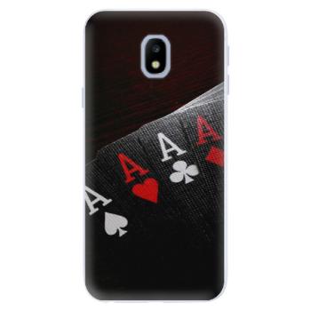 Silikonové pouzdro iSaprio - Poker - Samsung Galaxy J3 2017