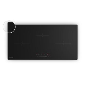 Klarstein Indukční varná deska Velaire, elegantní, minimalistická, výkonná, 3 varné zóny, 5.500 W, 80 cm