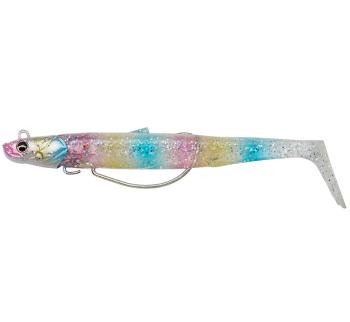 Savage gear gumová nástraha sandeel v2 wl sinking cotton candy 2+1 - 11,5 cm 22 g