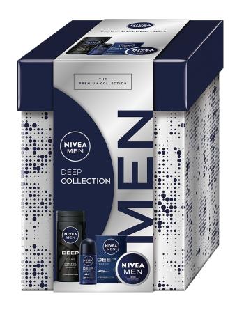 Nivea Men Box Deep Collection 2024 dárková sada pro muže 4 ks