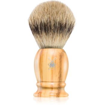 Mühle CLASSIC Silvertip Badger Olive Wood štětka na holení z jezevčí srsti Medium 1 ks