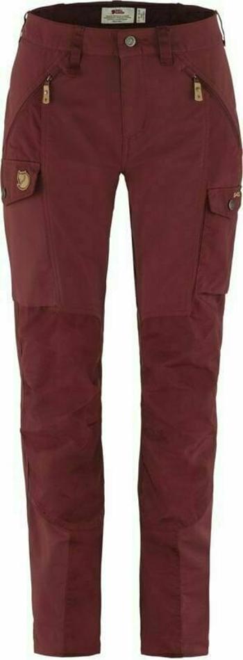 Fjällräven W Nikka Bordeaux Red 40 Outdoorové kalhoty