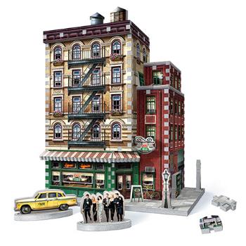 Distrineo 3D Puzzle Friends Přátelé - Central Perk