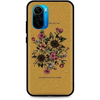 TopQ Xiaomi Poco F3 silikon Bouquet 62787 (Sun-62787)