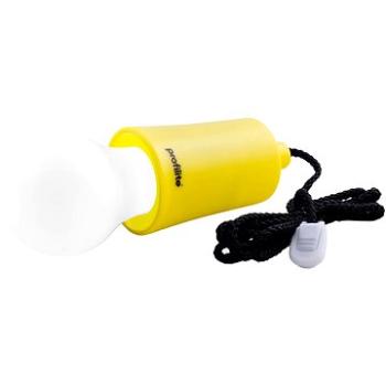 Kempingová svítilna KEMPY BULB žlutá barva (PL-KEMPY-BULB-YELLOW)