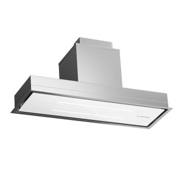 Klarstein High Line Eco 90, stropní digestoř, 9 cm, 436 m³/h, 3 úrovně výkonu, dálkové ovládání, ambientní osvětlení