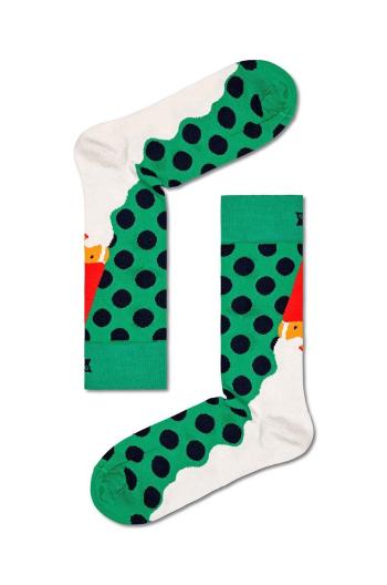 Ponožky Happy Socks Christmas zelená barva