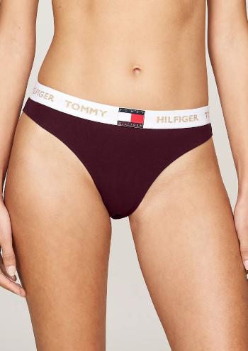 Dámské kalhotky Tommy Hilfiger UW0UW05653 L Bordó