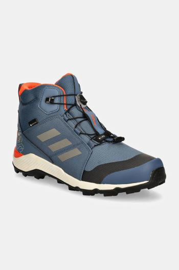 Dětské boty adidas TERREX TERREX MID GTX DISNEY modrá barva, IH5089