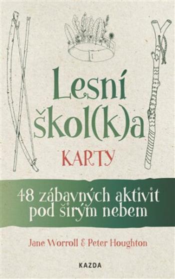 Lesní škol(k)a karty - 48 zábavných aktivit pod širým nebem - Jane Worroll, Peter Houghton