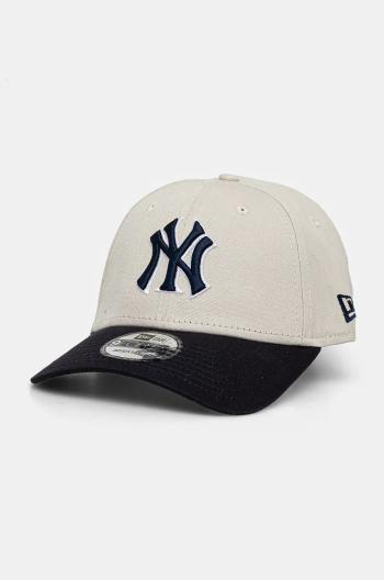 Bavlněná baseballová čepice New Era NEW YORK YANKEES tmavomodrá barva, 60565353