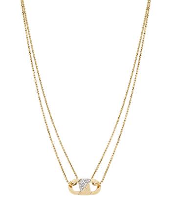 Emporio Armani Výrazný pánský náhrdelník s krystaly EGS3174710