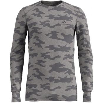 Odlo SUW MEN'S TOP L/S CREW NECK ACTIVE WARM XMAS Pánské triko, šedá, velikost