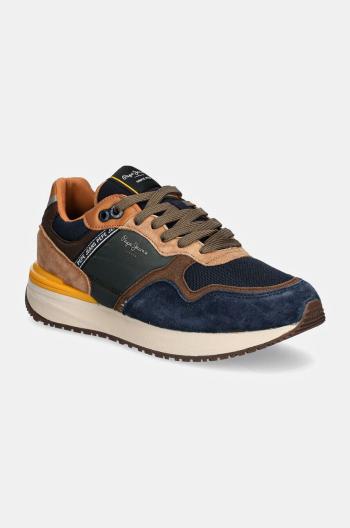 Sneakers boty Pepe Jeans PMS60027 tmavomodrá barva, BUSTER PRO M