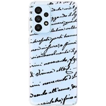 iSaprio Handwriting 01 - black pro Samsung Galaxy A33 5G (hawri01b-TPU3-A33-5G)