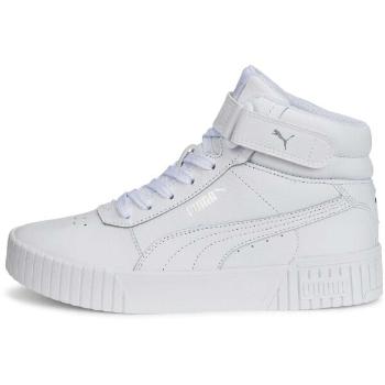 Puma CARINA 2.0 MID JR Dětské tenisky, bílá, velikost 38