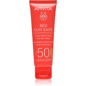 Apivita Bee Sun Safe Hydra Face Tinted SPF50 tónovaný gel krém SPF 50 50 ml