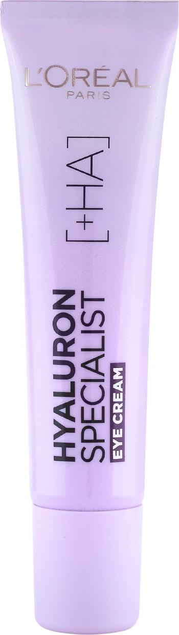 Szemkörnyékápoló ĽORÉAL PARIS Hyaluron Specialist Eye Cream 15 ml