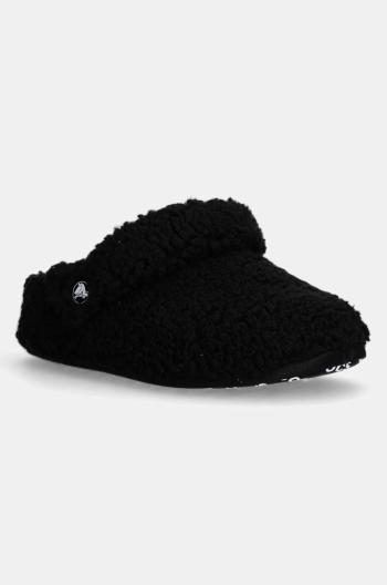 Dětské papuče Crocs CLASSIC COZZZY SLIPPER černá barva, 210856