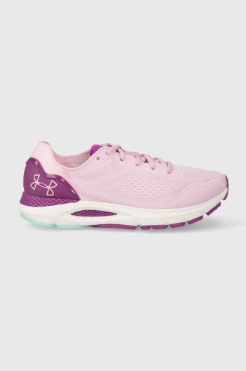 Běžecké boty Under Armour HOVR Sonic 6 růžová barva, 3026128